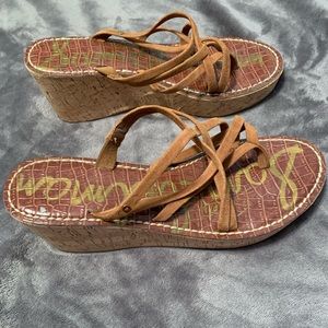 NWOT Sam Edelman platform sandals